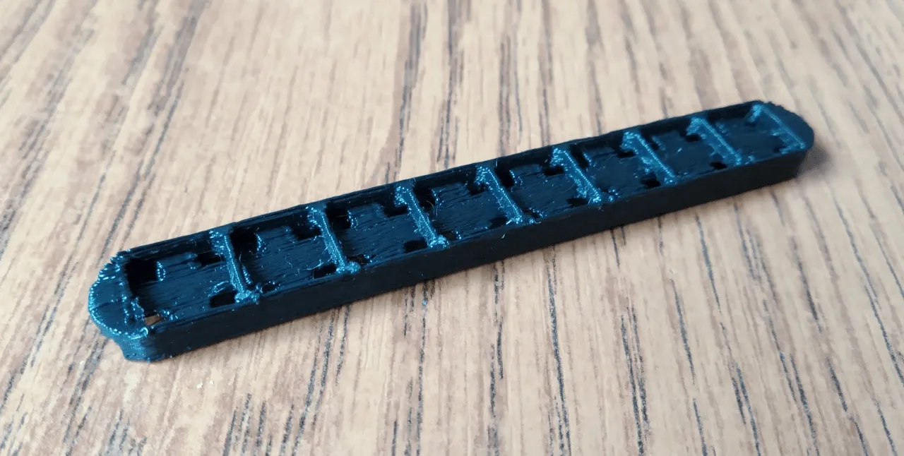 The final concept of the Octaphonic Pickup 3D Printed